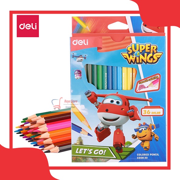 

Pensil warna 36 super wings
