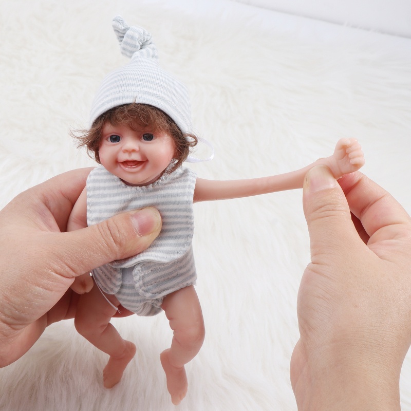 Mary Newborn Baby Doll Realistis Newborn Baby Dolls Silikon Full Body Lucu Kecil Baby Doll Boneka Simulasi Realistis