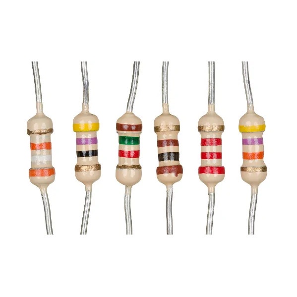 Resistor 50 Pcs 22K Ohm 5% 1/4W 22 KiloOhm 5% Per 50Pcs