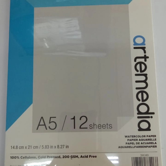 

Update Artemedia Watercolor Pad A5 200 Gr 12 Lembar Sale!!!