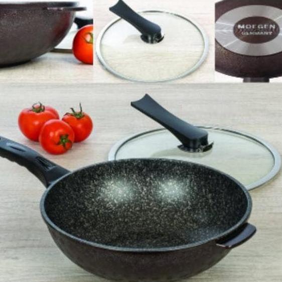 Subsidi--WOK PAN MOEGEN / Panci MUGEN GERMANY / Penggorengan Technologi NON STICK DIE CAST