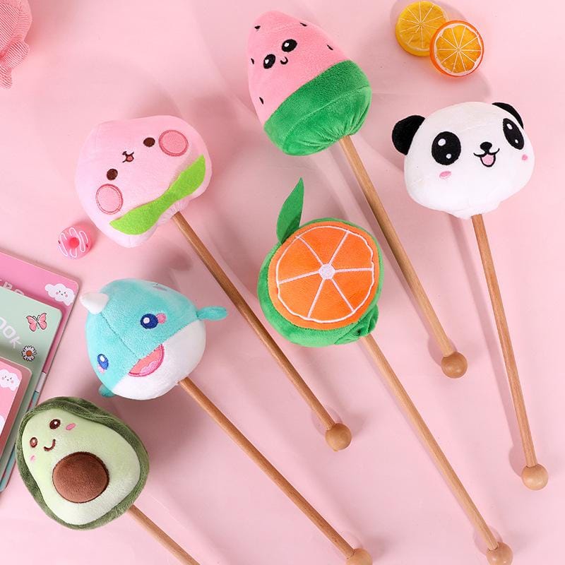 VS BG - SALE Plush Massage Hammer Kartun Alat Pijat Palu Pukul Punggung Pundak Alat Pijat Badan Manual Stick Massage Stick Pijat