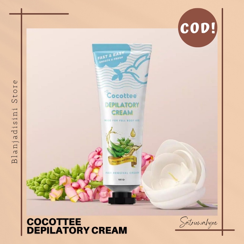 Cocotte Depilatory Cream Perontok Bulu Tangan Kaki Ketiak Miss V Kumis Jenggot Rontok Dengan Cepat