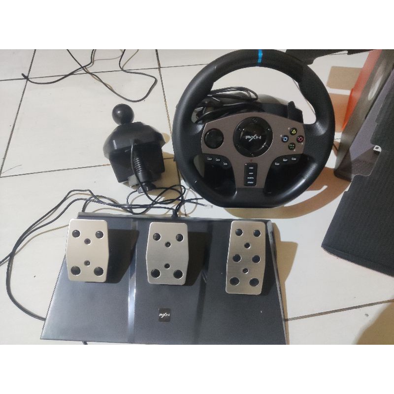 PXN-V9 Steering Wheel With Clutch Shifter 900° (Second)