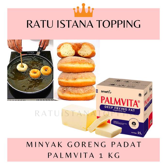 

~^~^~^] MINYAK GORENG PADAT PALMVITA 1 KG MINYAK BEKU 1 KG MINYAK DONAT CRISPY