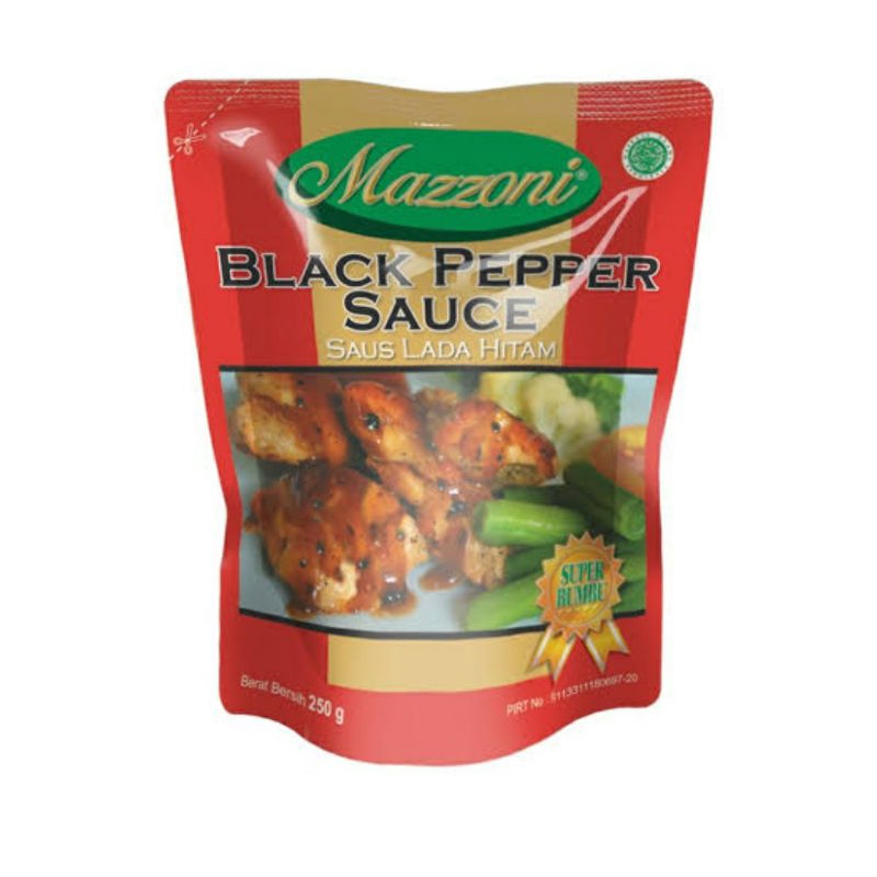 

Mazzoni Black Pepper Sauce 250Gr