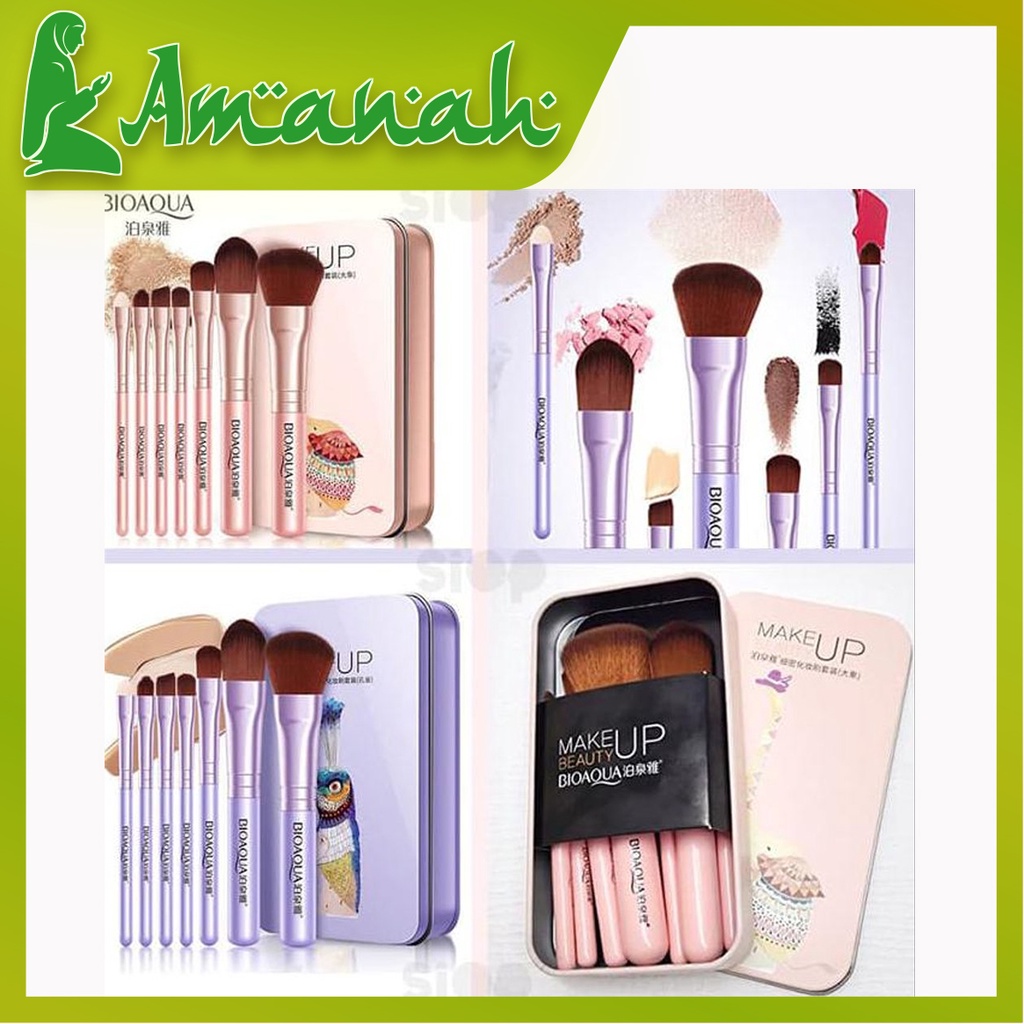 Brush set Kecantikan Alat Kecantikan kuas makeup beauty isi 7 PCS