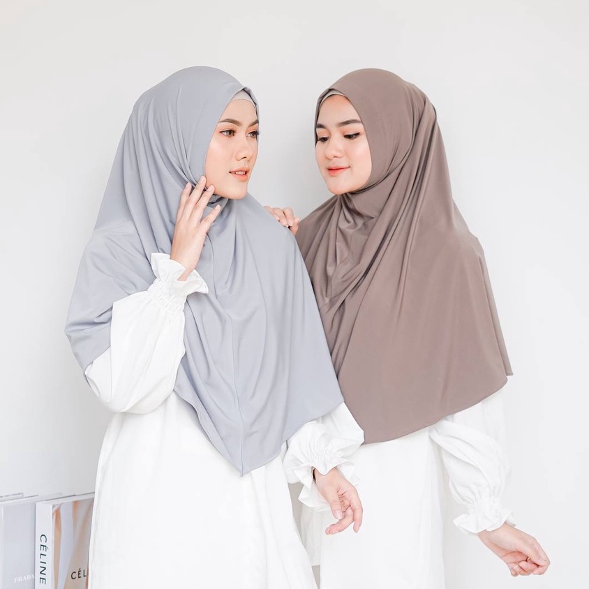 Jilbab Bergo Jersey Jumbo Syari