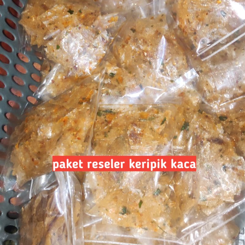 Paket reseler KERIPIK KACA daun jeruk 50pcs (pouch 50 gram)