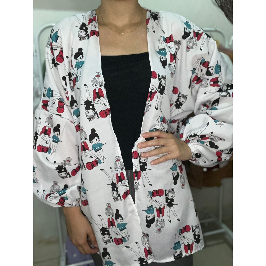 SIFA - NEW KIYOWO OUTER MOTIF-PUTIH DOLL