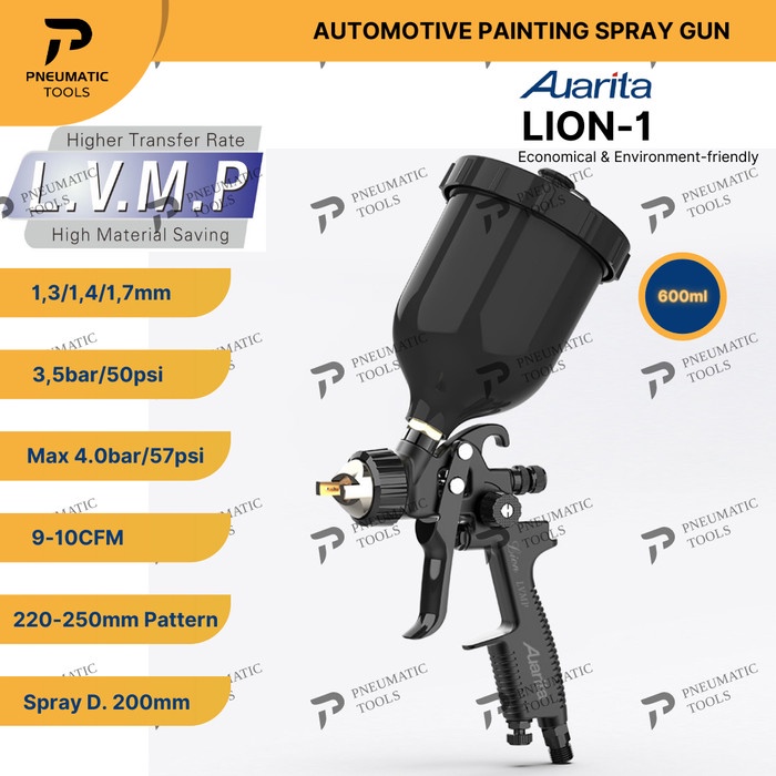 Spray Spray Gun Auarita Lion-1 Lvmp Original - Environmental Spray Gun Lion1