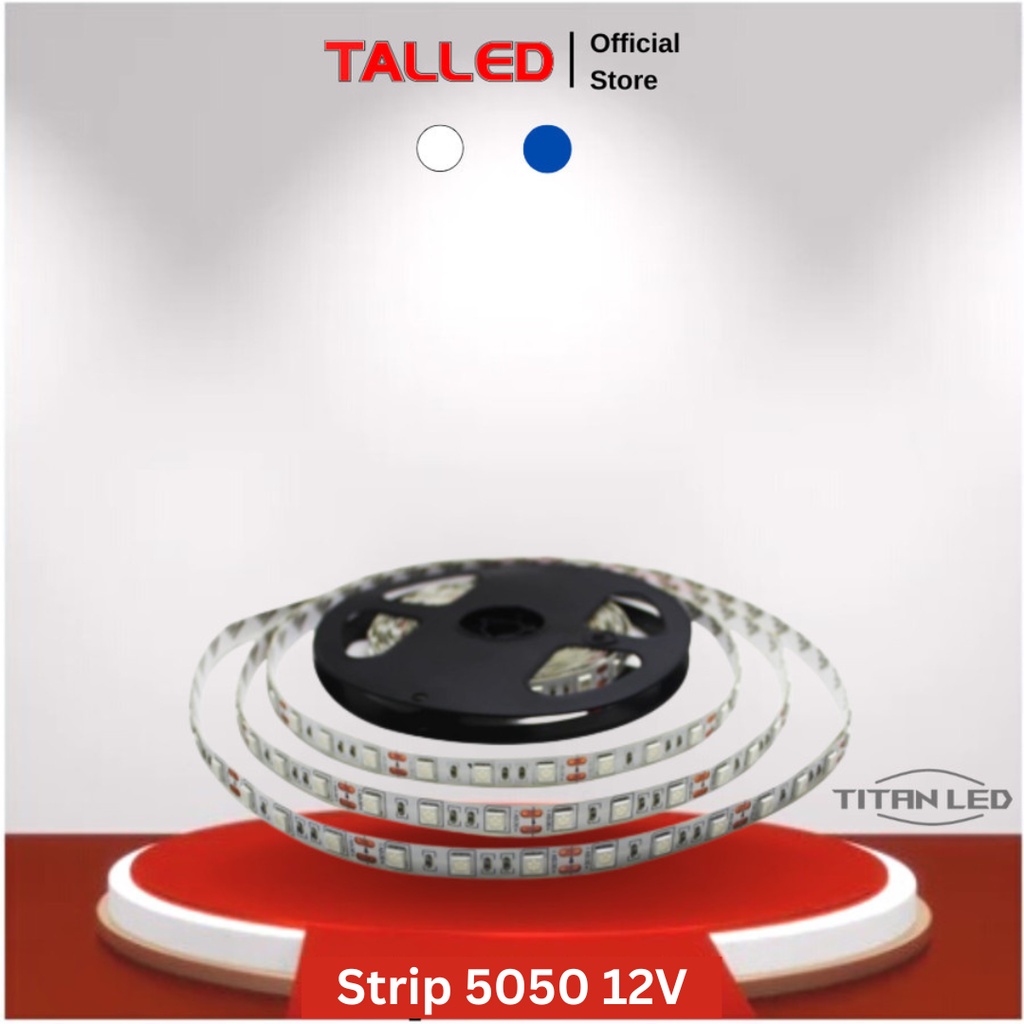 LAMPU LED STRIP 5050 MATA BESAR 12V TALLED