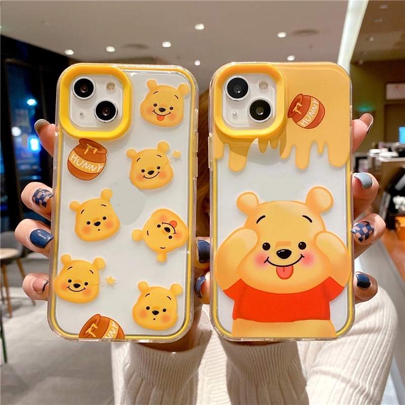 3in1 Case Motif Kartun Animasi Untuk IPhone 11 12 13 14 Pro Max Plus X XS Max XR 7 8 Plus