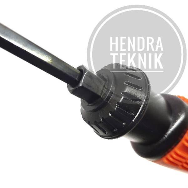 Sale OBENG BB 8" OBENG 2WAY GAGANG KARET 20CM OBENG BOLAK BALIK PANJANG 200MM