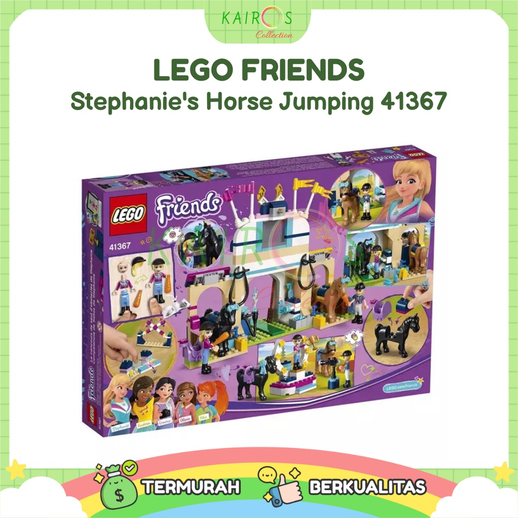 Lego Friends Stephanie's Horse Jumping 41367