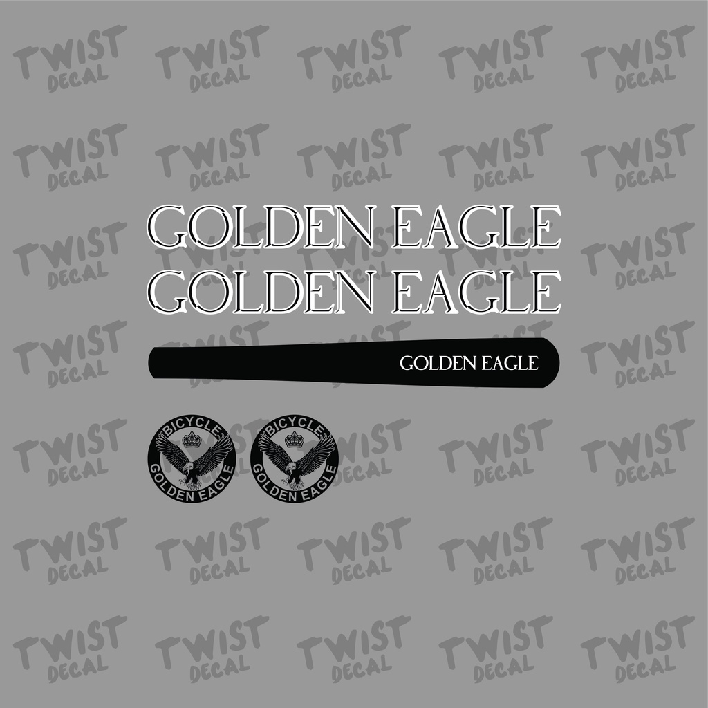 DECAL GOLDEN EAGLE