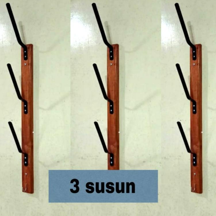 [SMB.18Oc22r] rak helm 60cm/gantungan helm/rak gantungan helm/rak gantungan dinding