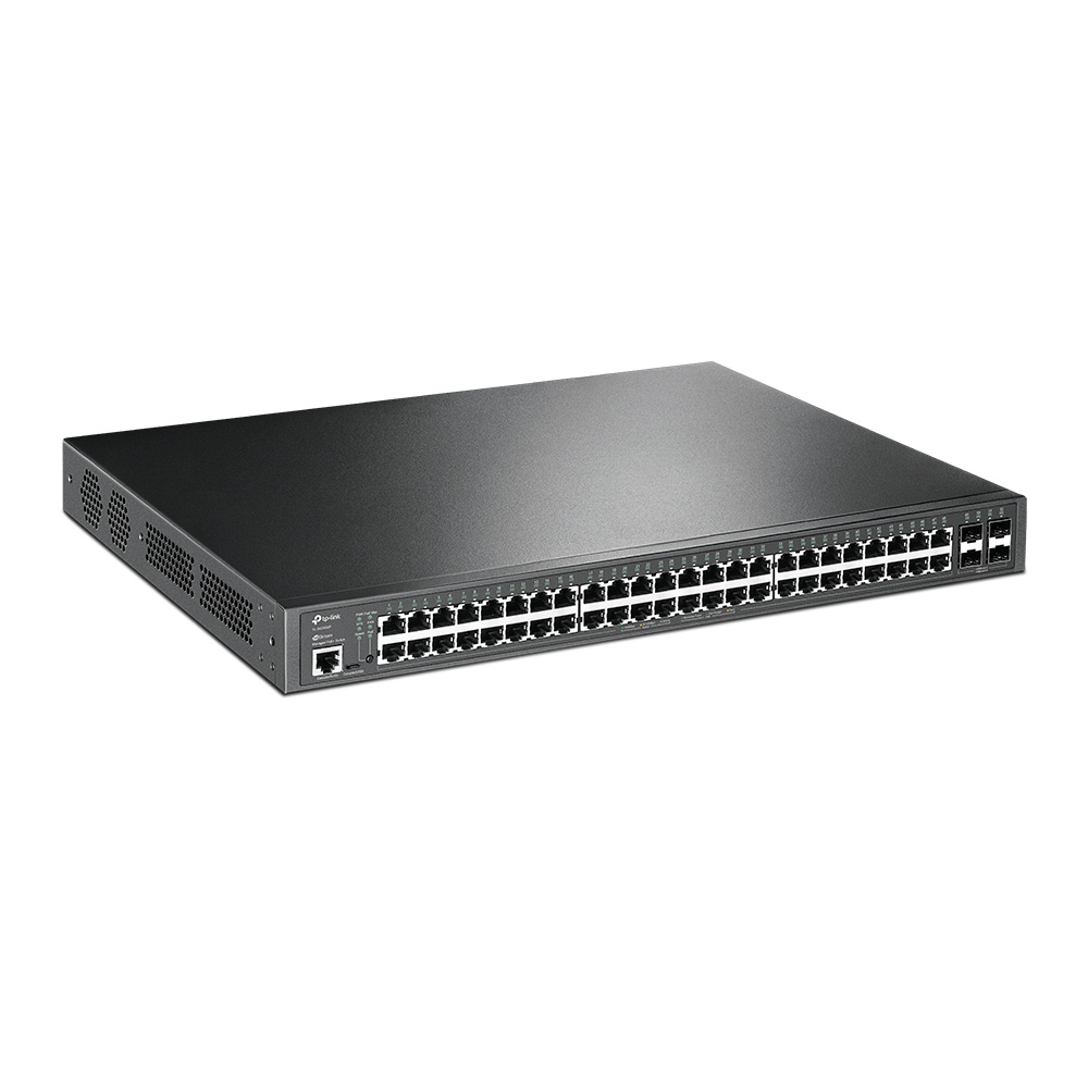 (new)TP-LINK TL-SG3452P JetStream 52-Port Gigabit L2+ Managed Switch with 48-Port PoE+