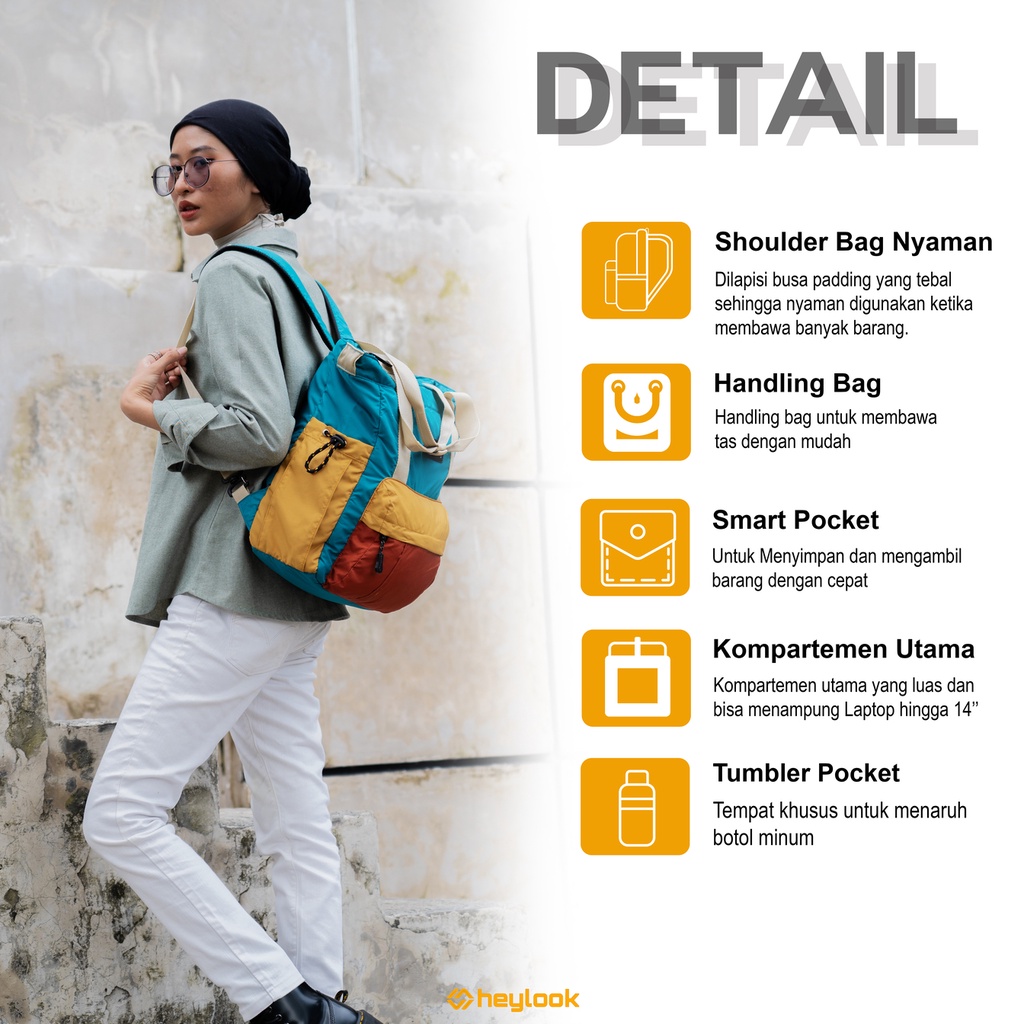 Tas Totebag Pria Wanita Tas Multifungsi Slingbag Terbaru Tas Ransel Sekolah Kuliah Tas Backpack Kerja Multifungsi Casual