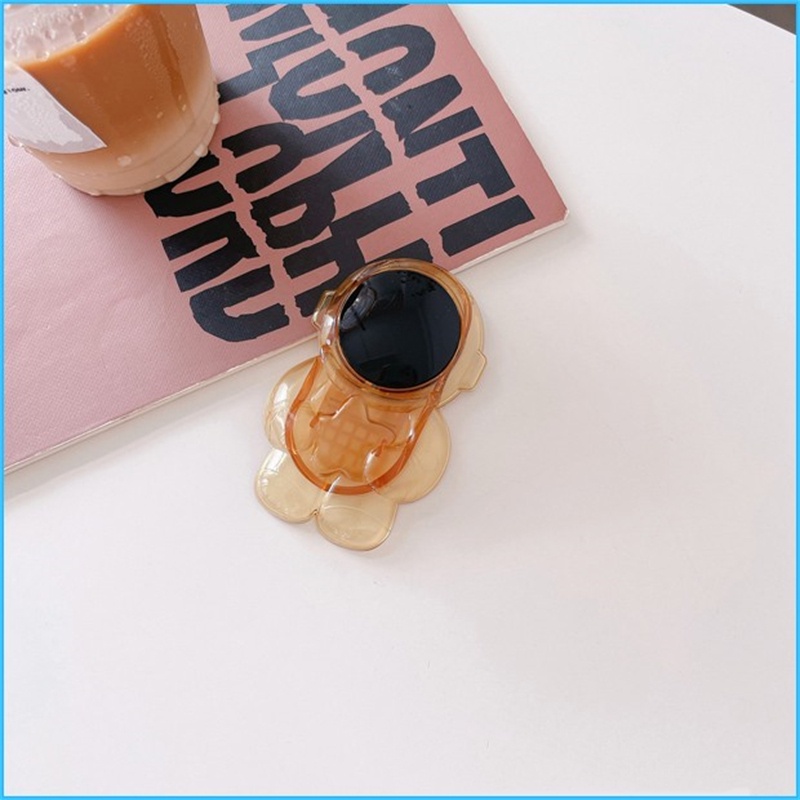 Ring buckle Teleskopik anti Jatuh Desain Kartun Astronot Untuk Ponsel