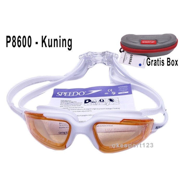 Kacamata Renang KACA MATA RENANG SPEEDO SF9800 - P8600 - SPEEDS LX6800 KACAMATA BERENA - P8600 KUNIN