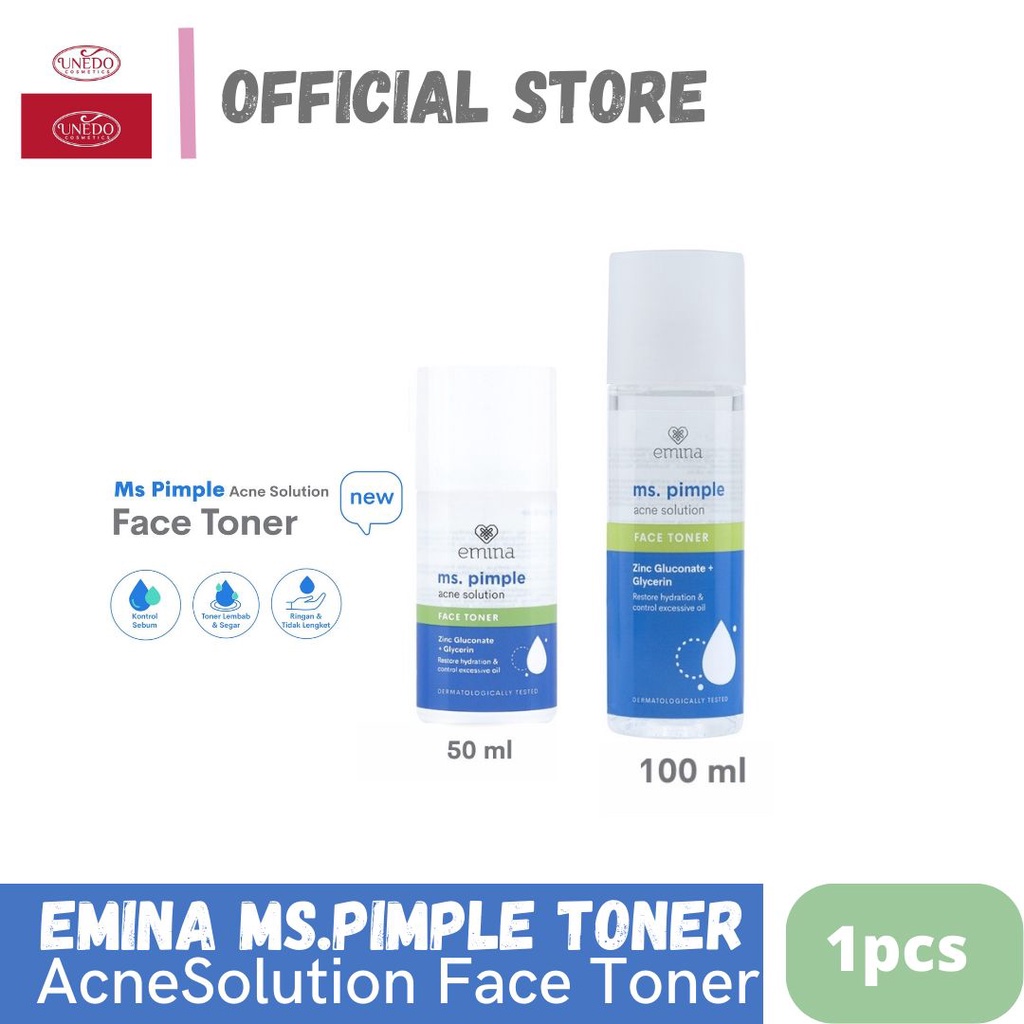 Emina Ms. Pimple Face Toner Acne Solution