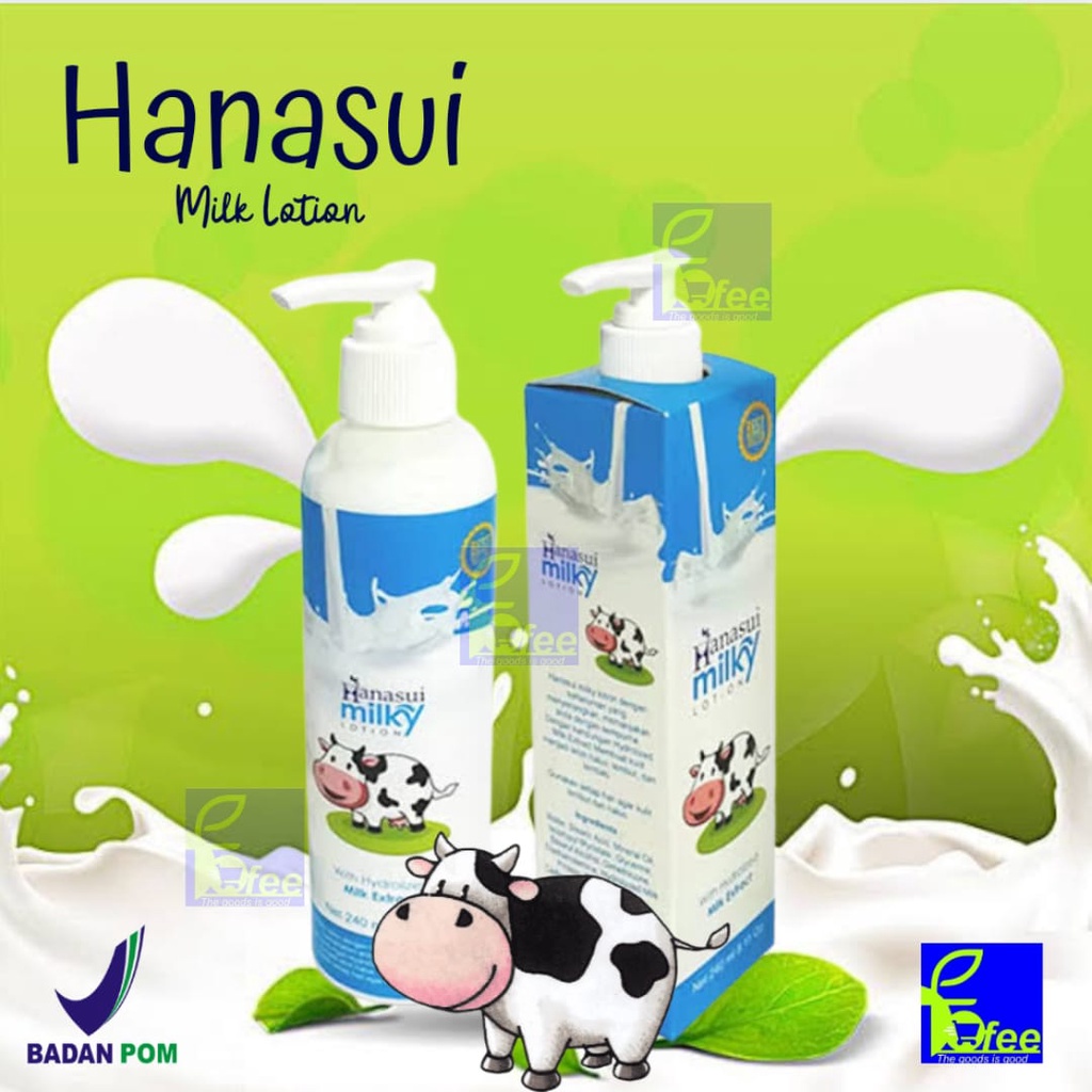 [COD] - Hanasui Lotion Milky Kode LHM1