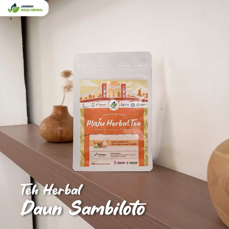 

Teh Herbal Daun Sambiloto - Jamiah Rizqi Herbal