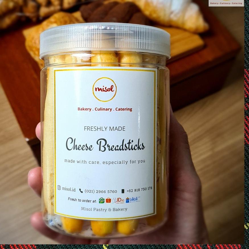 

GRATIS ONGKIR✅Cheese Breadsticks MISOL untuk pelengkap hidangan dan snack|SQ6