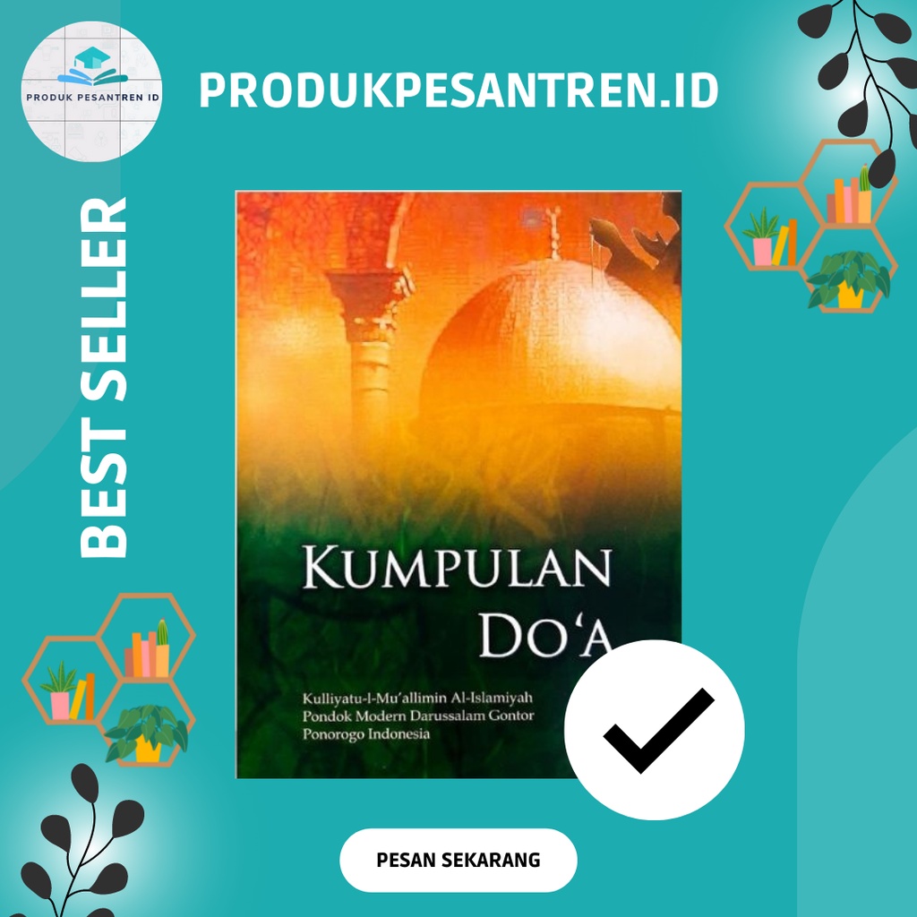 Jual Buku Kumpulan Doa Doa Kmi Gontor Buku Do A Do A Gontor Kumpulan Do