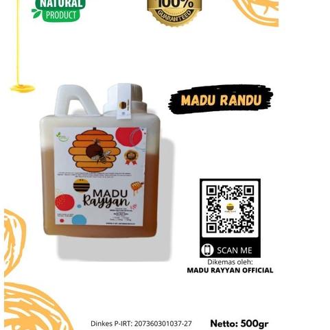 

11.11✔️Madu Randu /RawHoney/MaduAsli 500gr|KD3