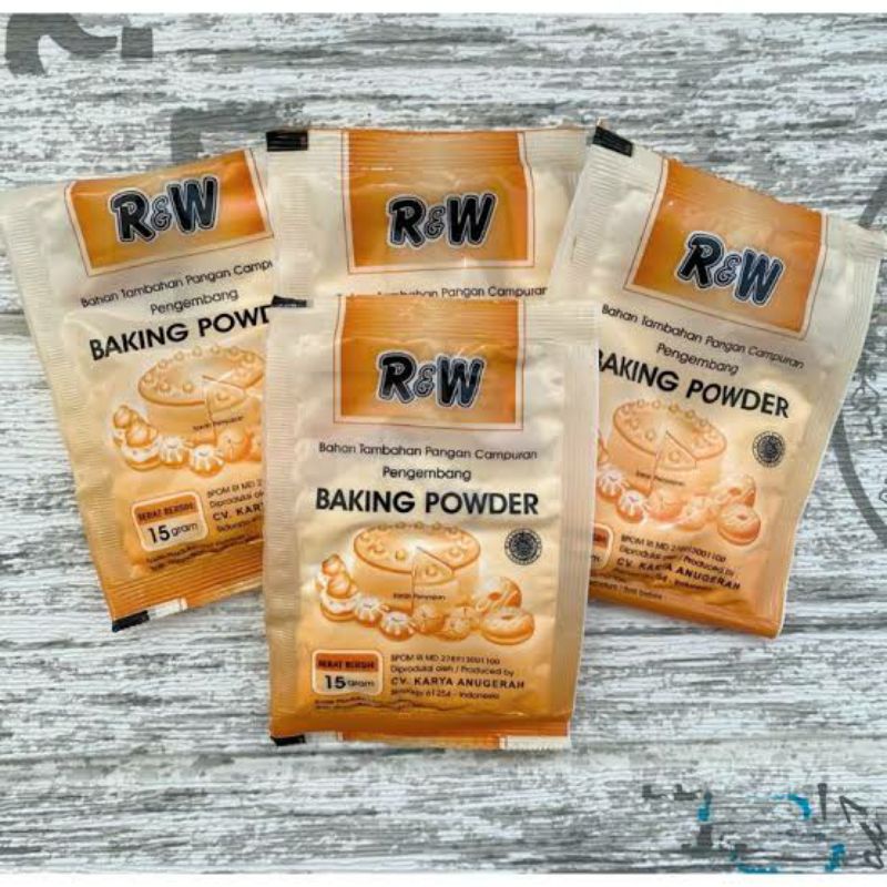 

baking powder 10pcs RW Rajawali 15gr /biji