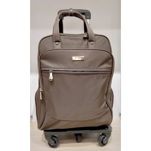 backpack tas trolly Jack nicklaus trolly dapat di lepas brown | coklat