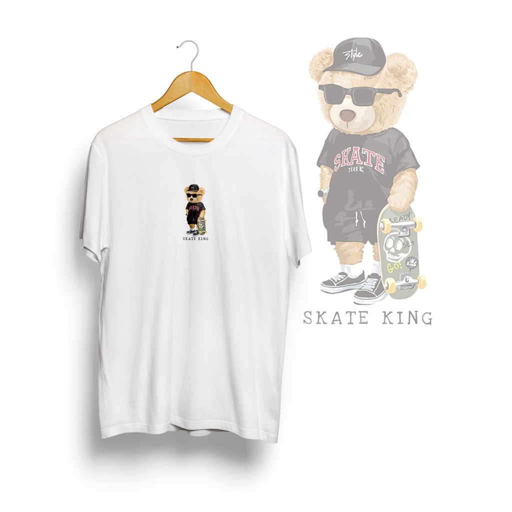 KAOS OVERSIZE MINI SKATE KING T-SHIRT