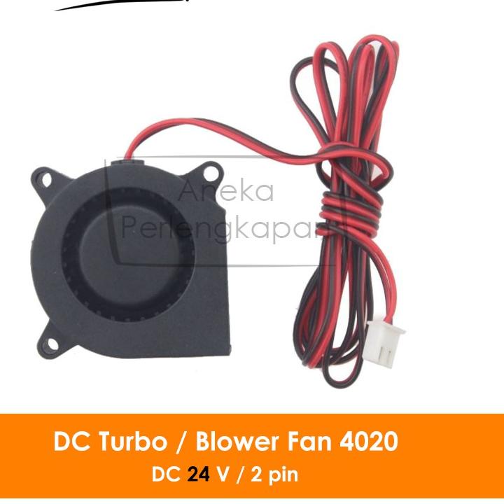 Lariz manis--3D Printer DC Blower Fan / Turbo Fan 4020 24V 2 pin