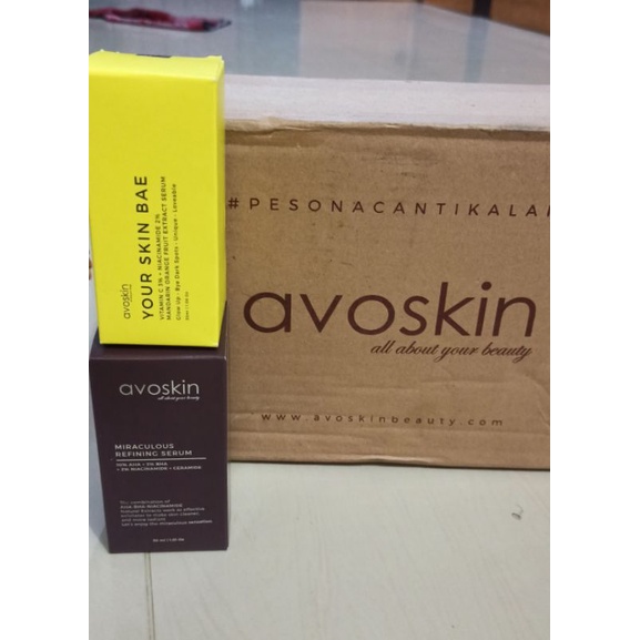 AVOSKIN MIRACULOUS RETINOL AMPOULE 30ML ORI (SEGEL)