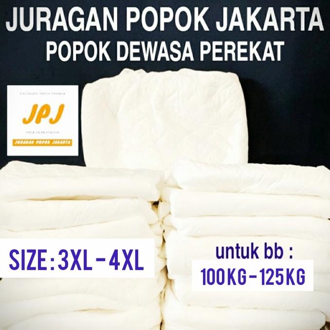 popok dewasa perekat XXXL / 3XL JUMBO 10 pcs / pempers / adult diaper 87-juraganpopok Kualitas Baik