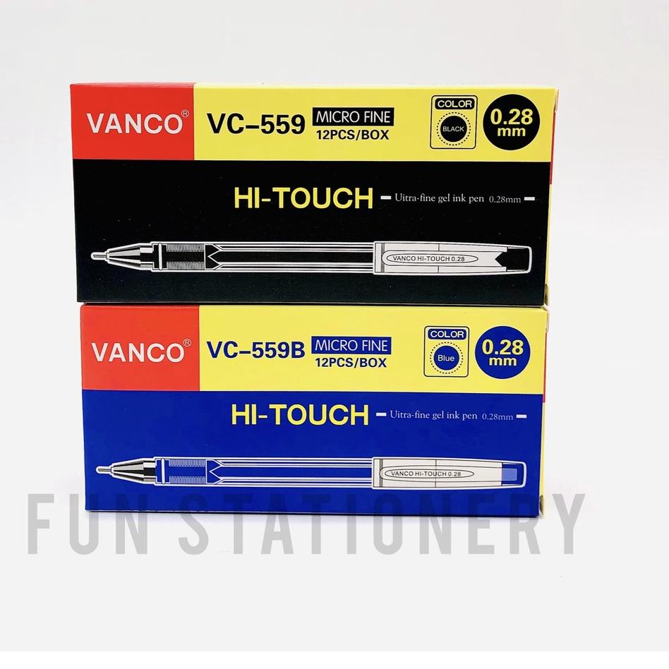 

Pusat Original (12 PCS) GEL PEN VANCO HI-TOUCH VC-559