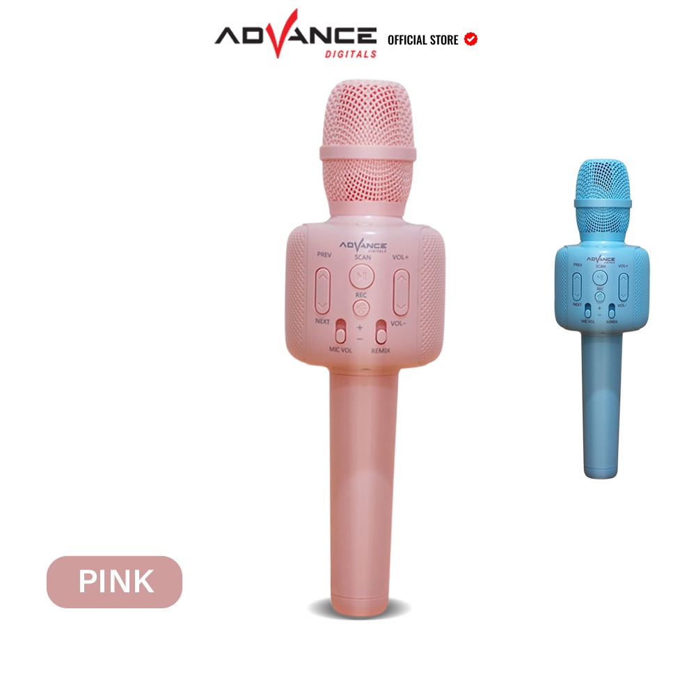 Advance Digitals Microphone Speaker AMS08 Advance / speaker Mic Bluetooth Karaoke AMS08 Portable Original mic karaoke bluetooth