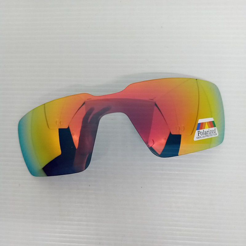 Oakley probation fire red polarized lens