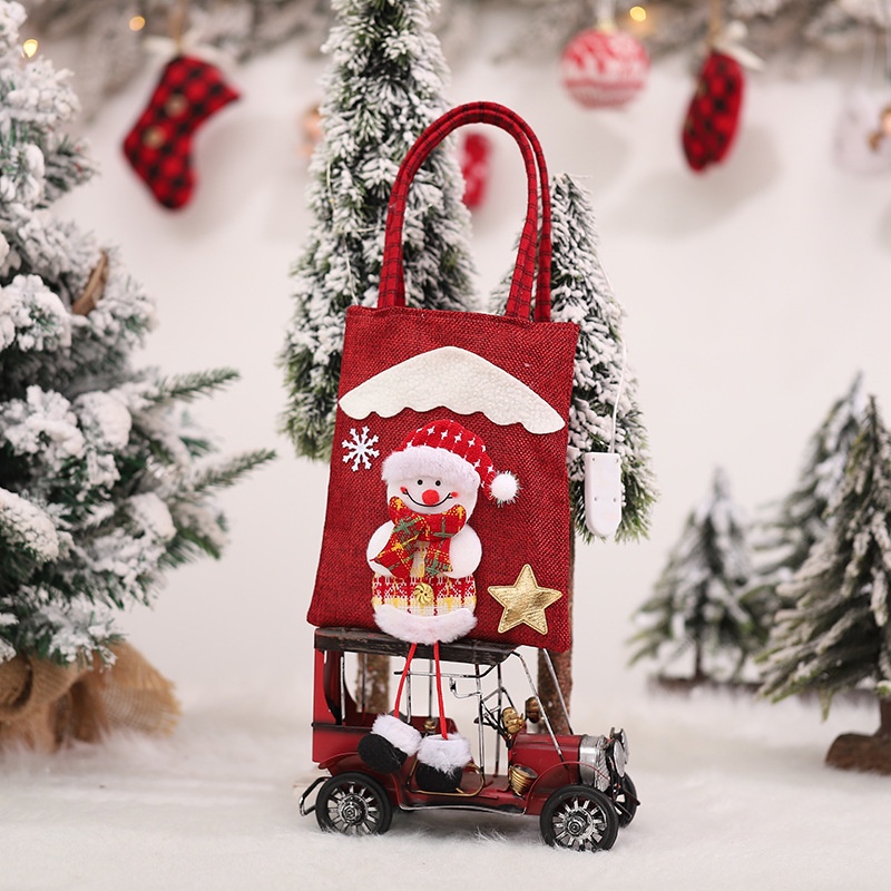 Serenity Tas Totebag Natal Anak / Tas Hadiah Natal / Merry Christmas / Totebag Premium Import / Tas Karakter / Unisex - TN01