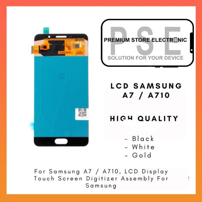 LCD Samsung A7 A710 2016 0RIGINAL Fullset Touchscreen Garansi