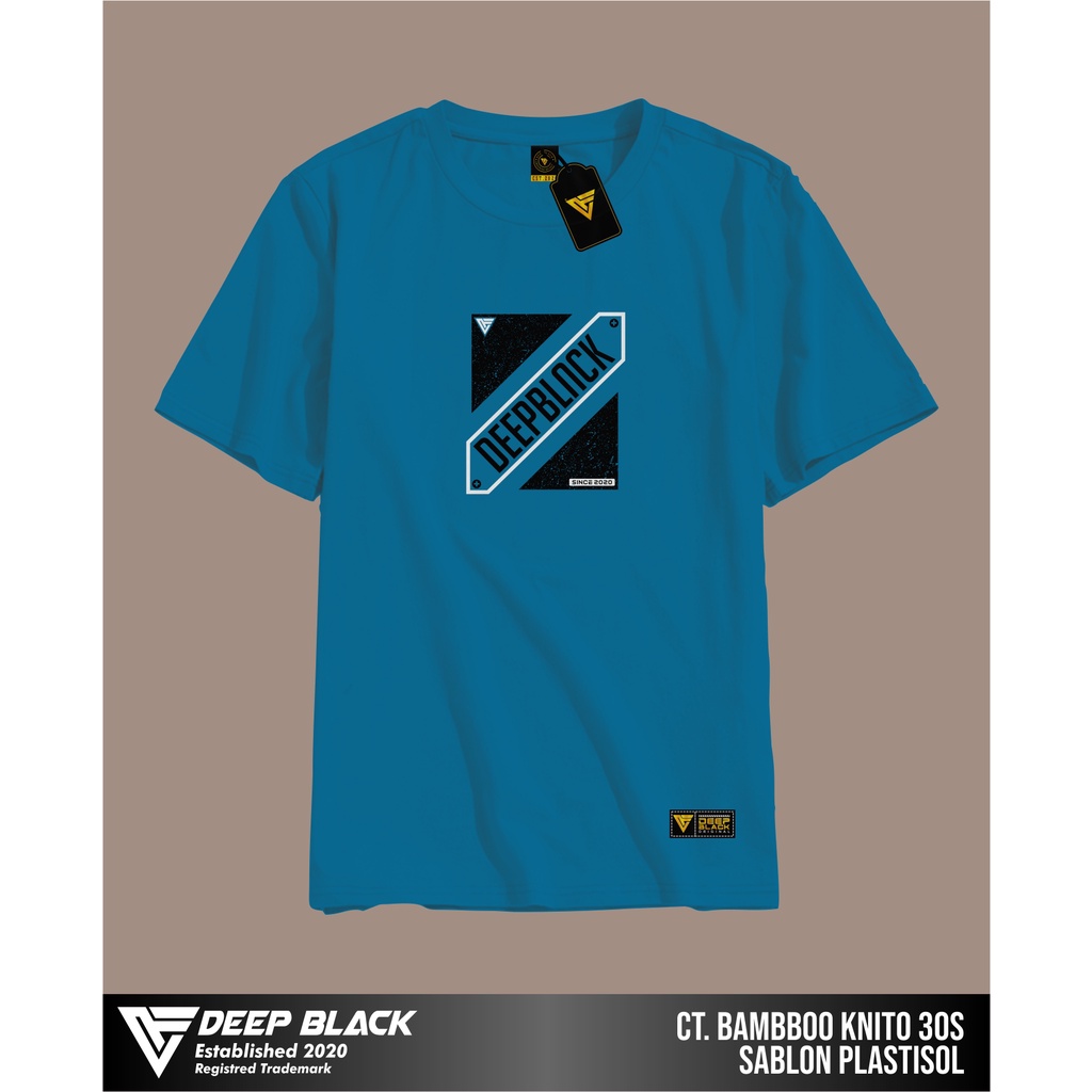 KAOS DEEPBLACK ORIGINAL CATTON BAMBOO 30S NEW