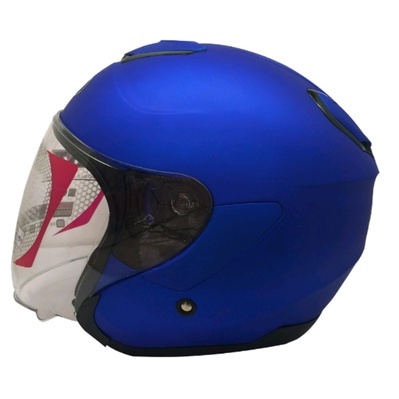 KYT KYOTO BLUE-HELM KYT KYOTO-HWELM MURAH-HELM BISA COD-HELM PRIA-Helm KYT Kyoto R Solid - BLUE