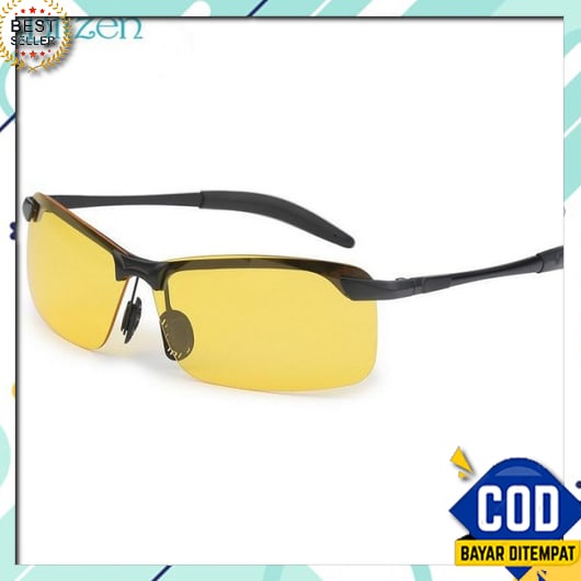 Kacamata Kacamata Hitam Keren Cod Murah Cowok Glasses Photocromic Keki Bitzen Bz01 Terpolarisasi B