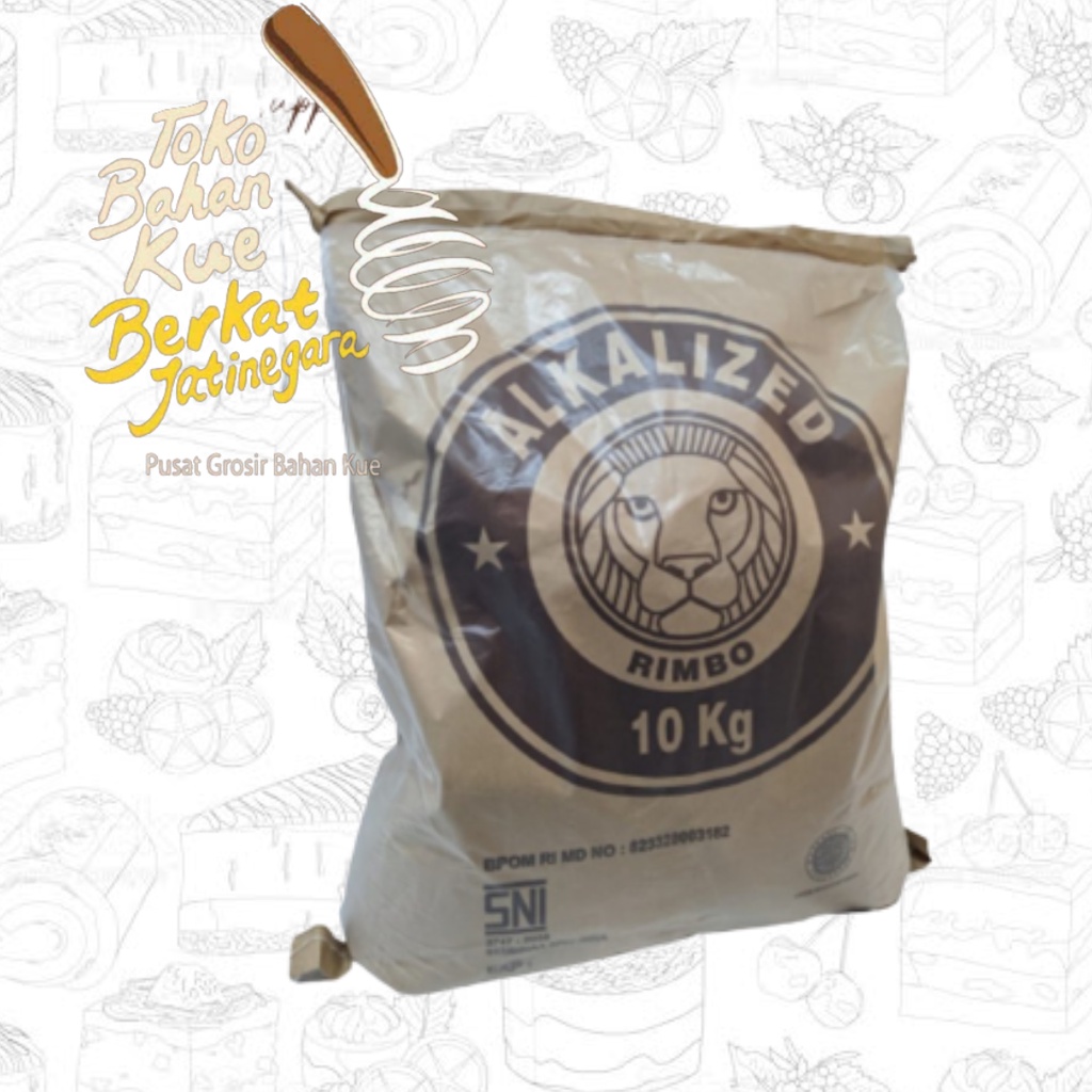 

COKLAT BUBUK RIMBO 10 KG / RIMBO COCOA POWDER