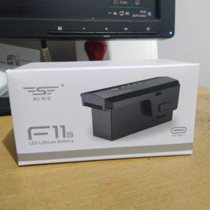 SJRC F11 4k Pro Drone Battery 11.1V 2500mAH Lipo Baterai