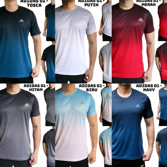 [ COD ] [ BAJU TENIS LAPANGAN PRIA IMPORT ADIDAS ]