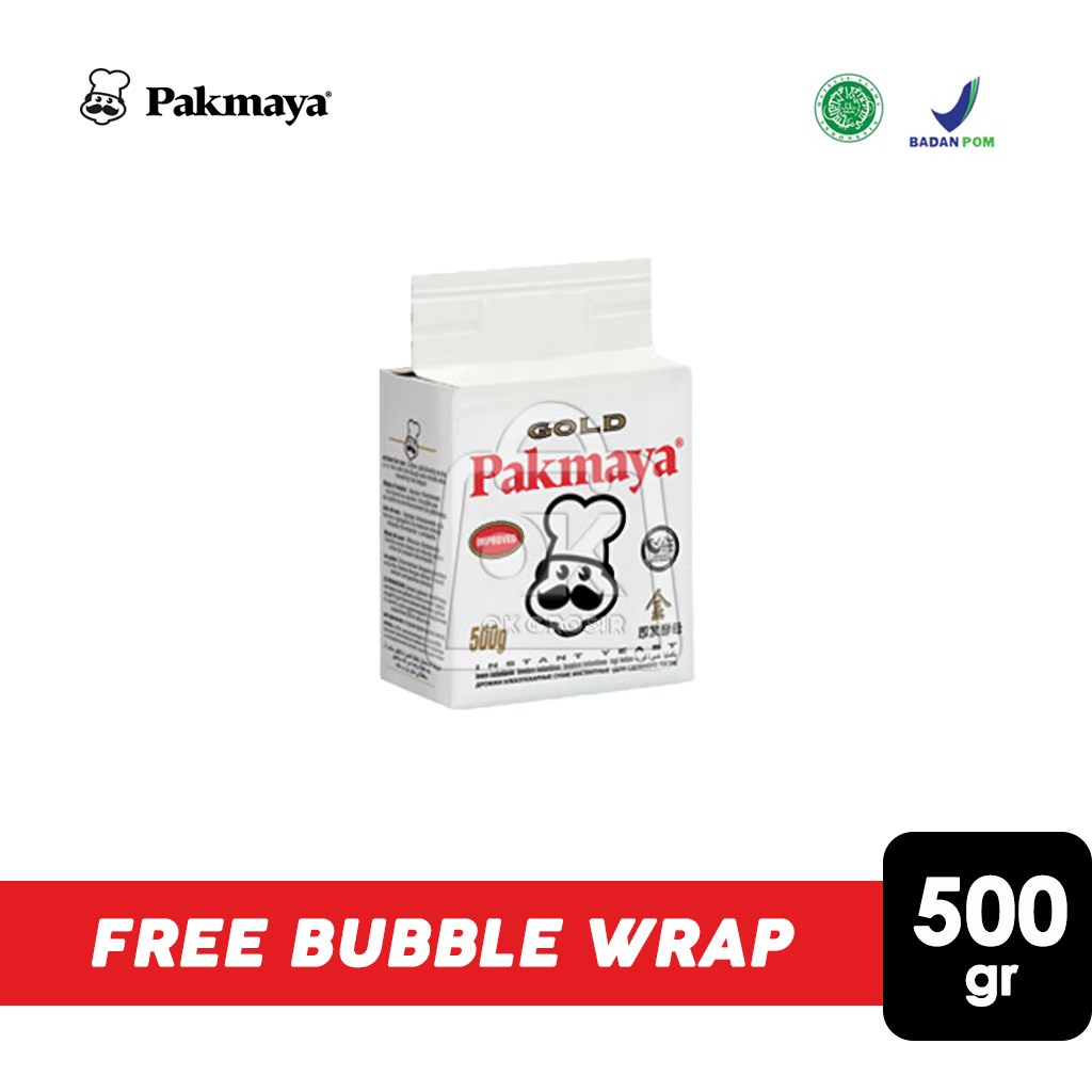 Pakmaya Gold Ragi Instant / Instant Dry Yeast (500 gr)