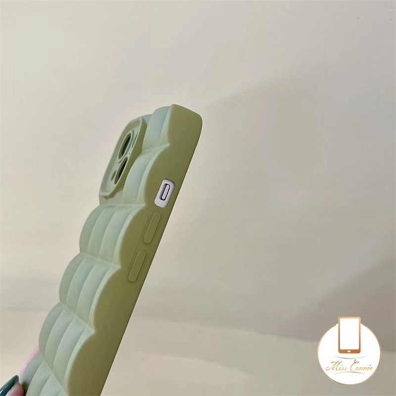 Soft Case Matte Warna Permen Gaya Vintage Untuk iPhone 8Plus 7Plus 11 12 13 14 Pro MAX XR X XS MAX 6 6s 7 8 Plus SE 2020